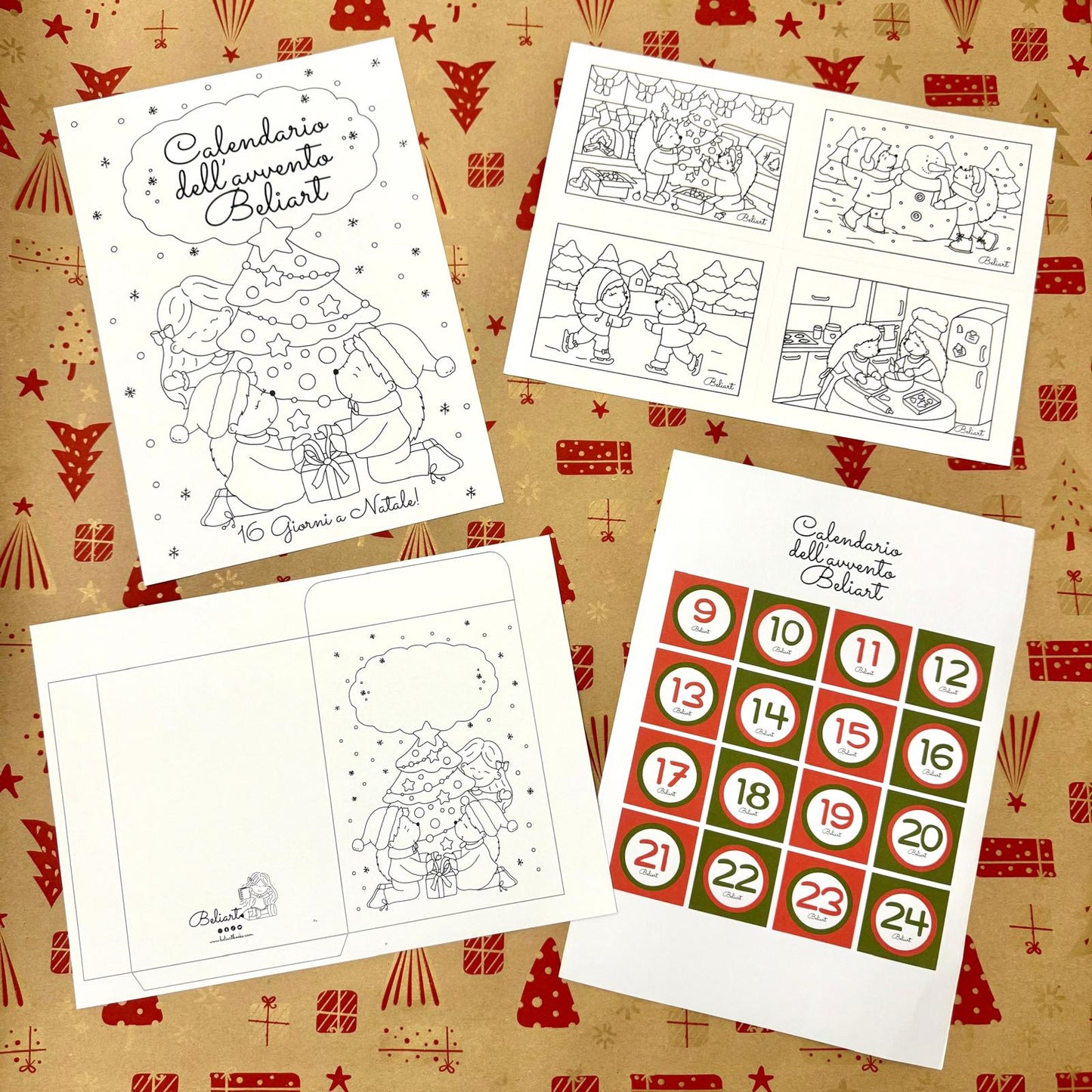 Calendario dell’Avvento Beliart – 16 giorni a Natale - PDF