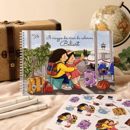 Il viaggio dei ricci da colorare - Libro Cartaceo