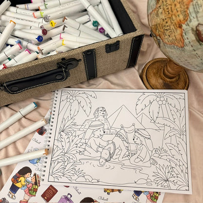 Il viaggio dei ricci da colorare - Libro Cartaceo