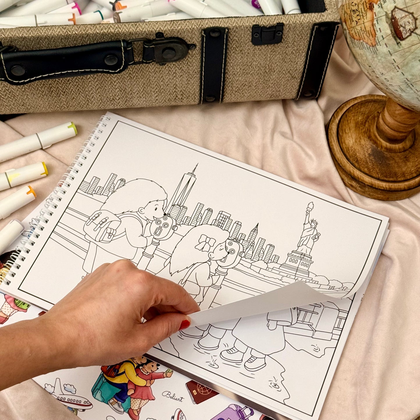 Il viaggio dei ricci da colorare - Libro Cartaceo