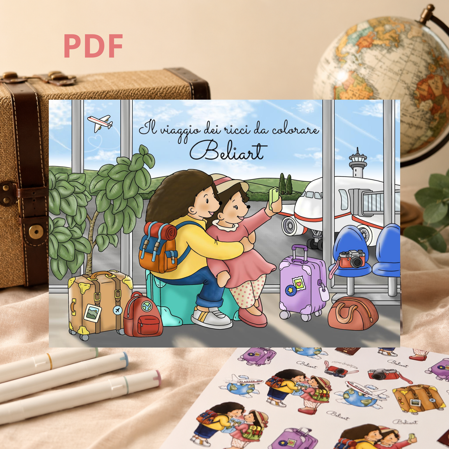 Il viaggio dei ricci da colorare - Libro PDF