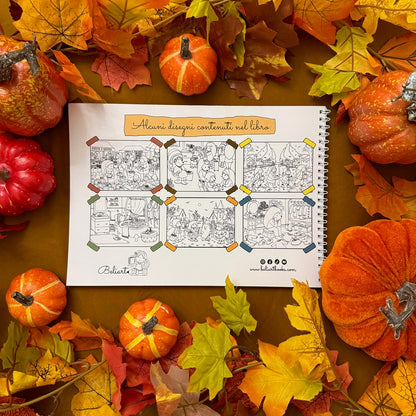 L'autunno dei ricci da colorare - Libro Cartaceo