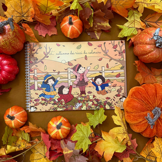 L'autunno dei ricci da colorare - Libro Cartaceo