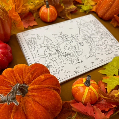 L'autunno dei ricci da colorare - Libro Cartaceo