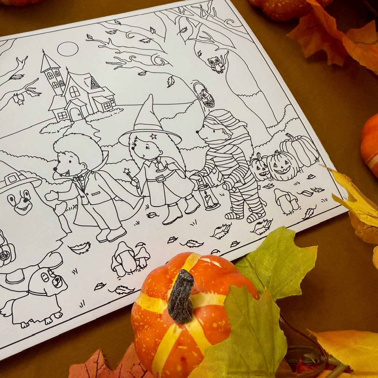 L'autunno dei ricci da colorare - Libro Cartaceo