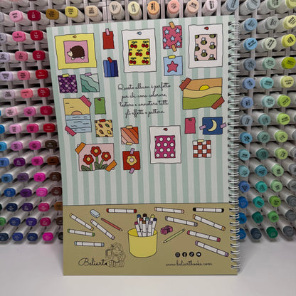 Autumn Hedgehog Coloring Book - Paperback