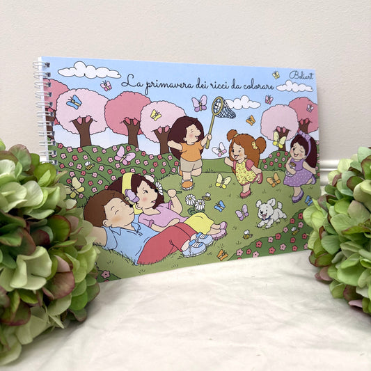 La primavera dei ricci da colorare - Libro Cartaceo