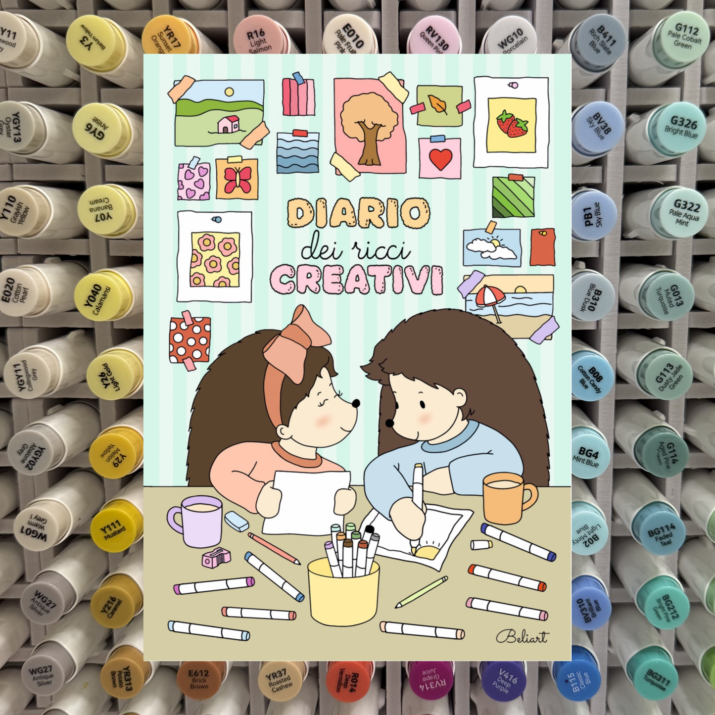 Diario dei Ricci Creativi - Libro PDF