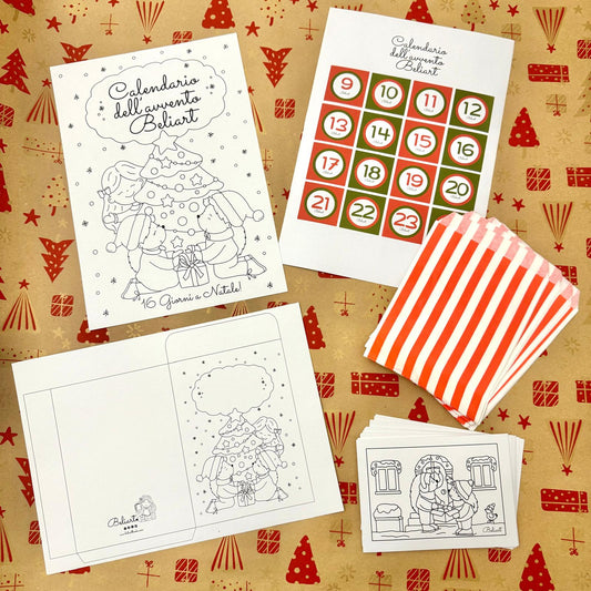 Kit Cartaceo - Calendario dell’Avvento Beliart – 16 giorni a Natale