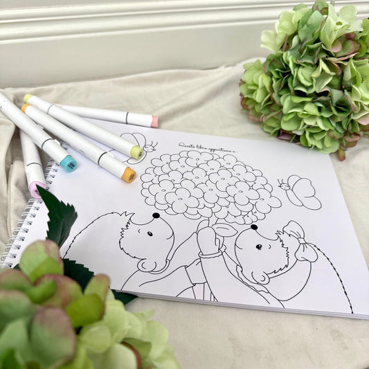 La primavera dei ricci da colorare - Libro Cartaceo