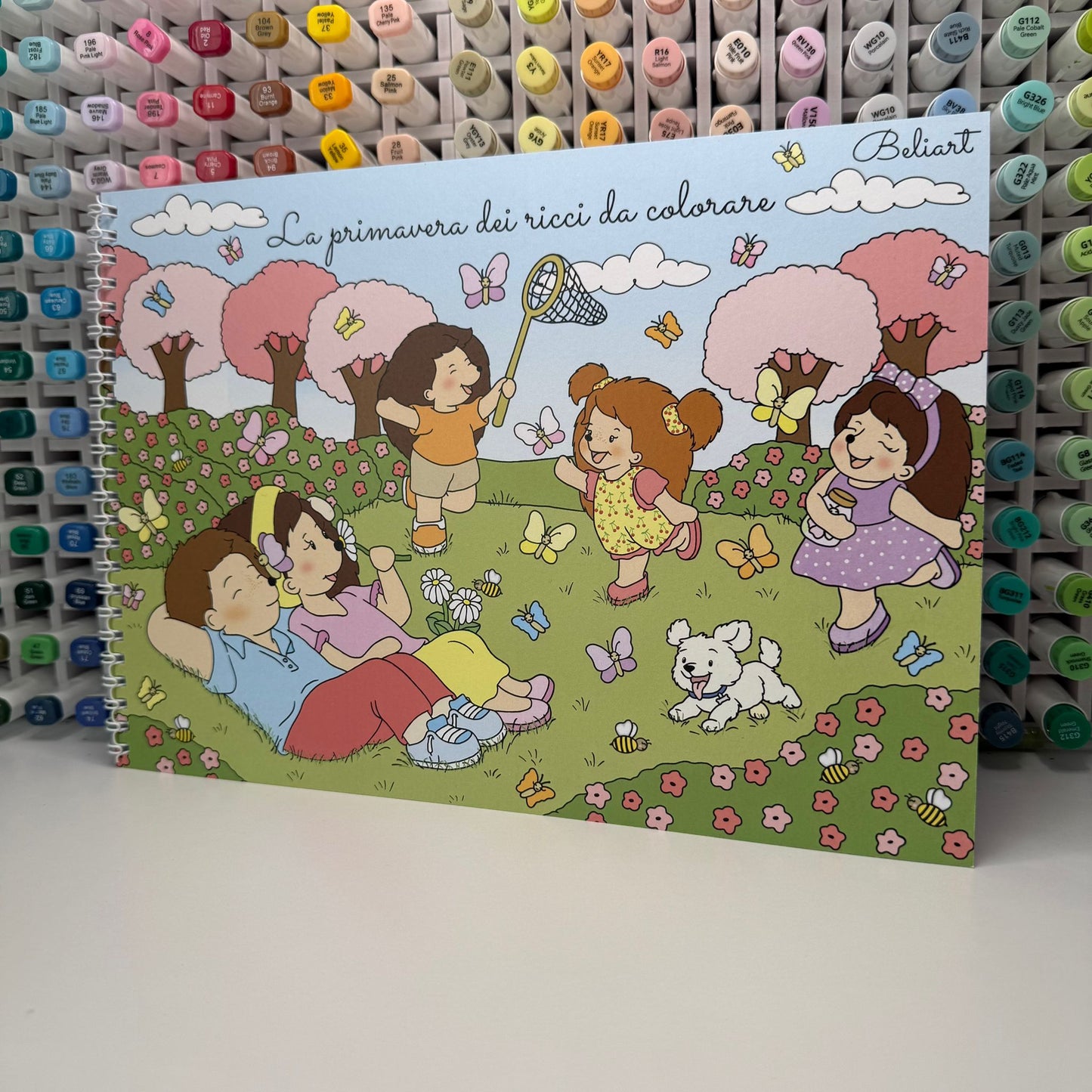 La primavera dei ricci da colorare - Libro Cartaceo