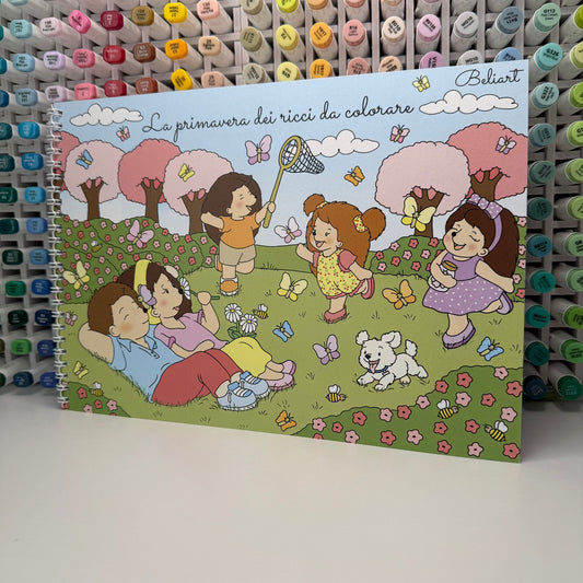 La primavera dei ricci da colorare - Libro Cartaceo
