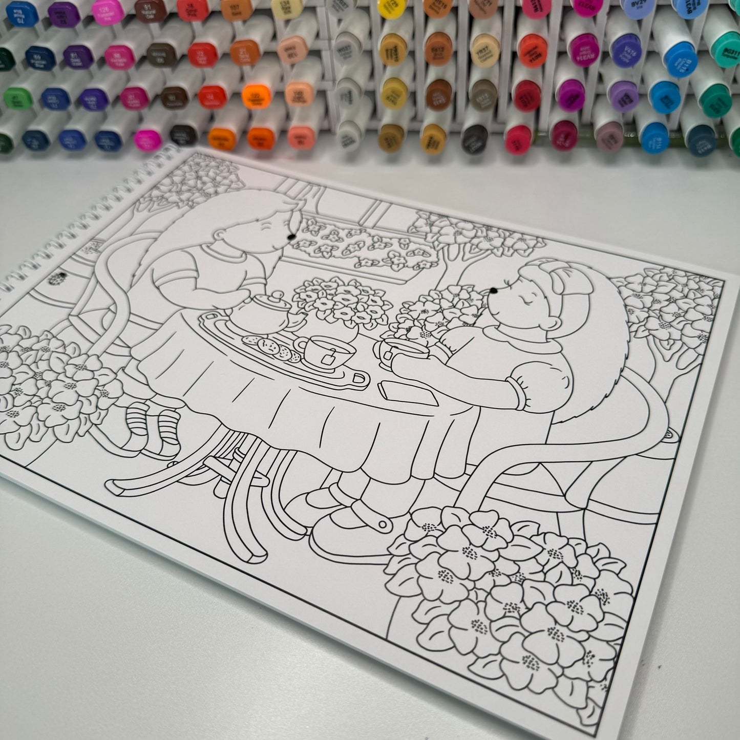 La primavera dei ricci da colorare - Libro Cartaceo