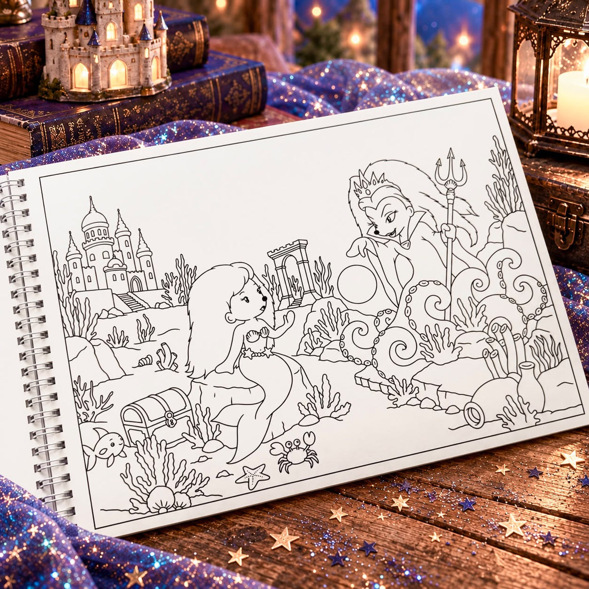 The Hedgehogs' Coloring Journey - Paperback Book