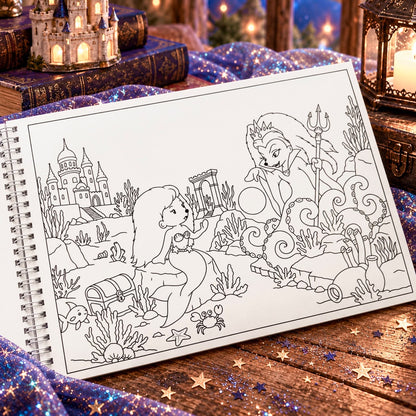 The Hedgehogs' Coloring Journey - Paperback Book