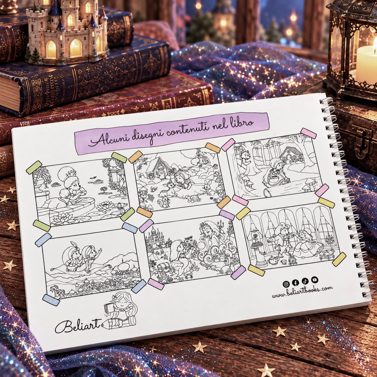 The Hedgehogs' Coloring Journey - Paperback Book